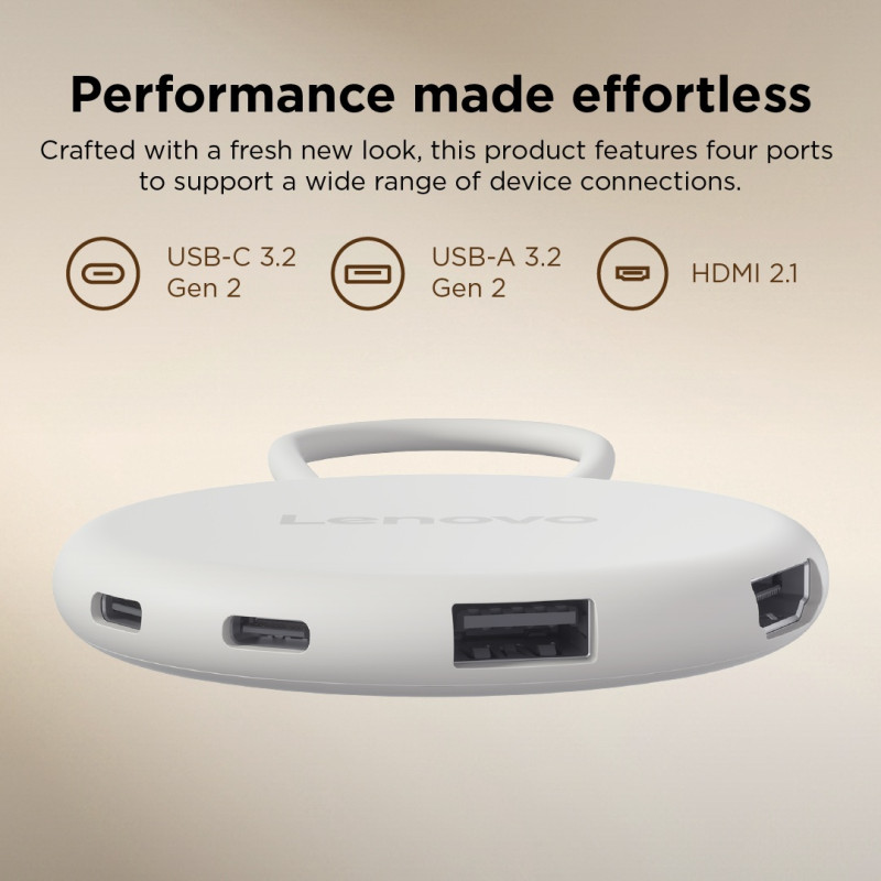 Lenovo Slim USB-C 3.2 Hub