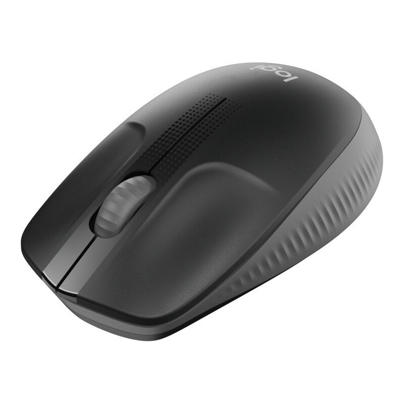 Logitech M190/Kancelárska/Optická/1 000 DPI/Bezdrôtová USB/Čierna
