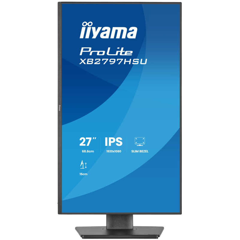 iiyama ProLite/XB2797HSU-B1/27''/IPS/FHD/120Hz/4ms/Čierna/5R