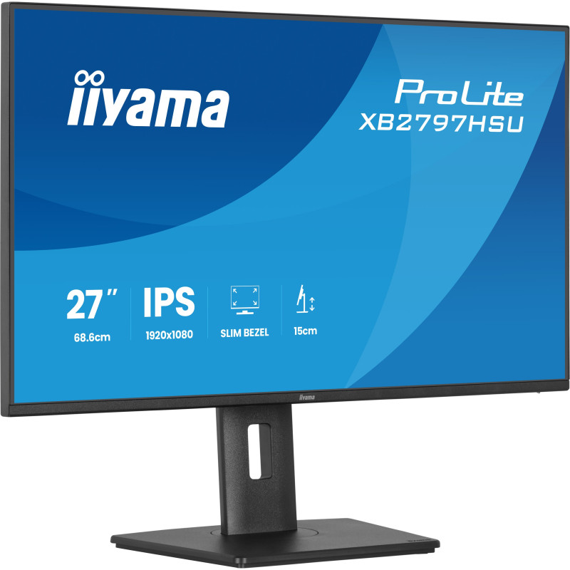 iiyama ProLite/XB2797HSU-B1/27''/IPS/FHD/120Hz/4ms/Čierna/5R
