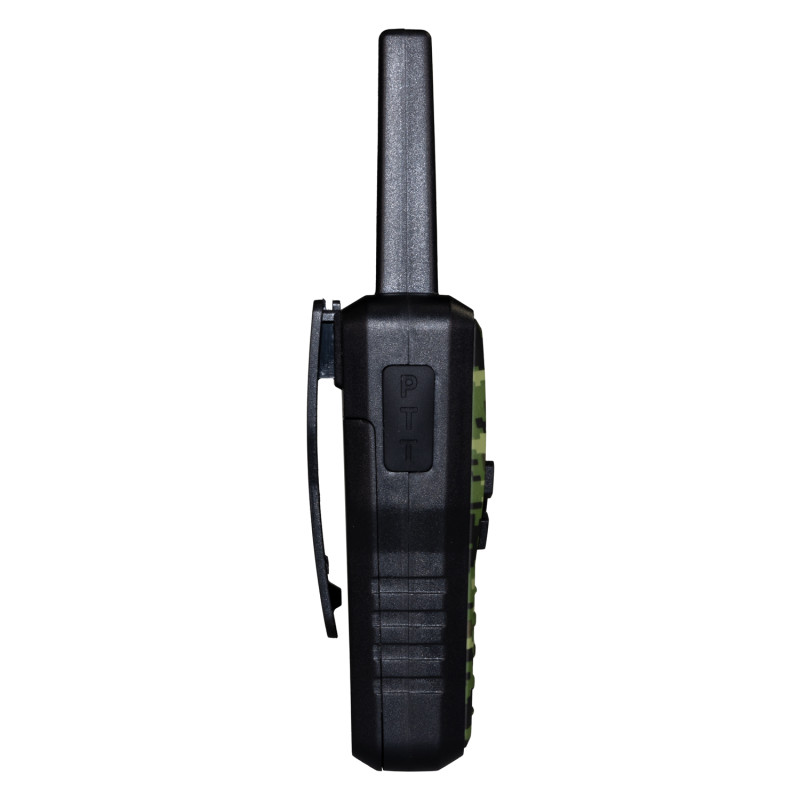 EVOLVEO FreeTalk 2W, PMR vysielačka s výkonom 0,5 a 2W, poľovnícka kamufláž