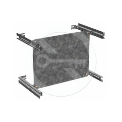 SOLARIX - Rozvádzač nástenný vonkajší LC-20 9U 600x400 presklené dvere 2x1bodový zámok LC-20-9U-64-11-G