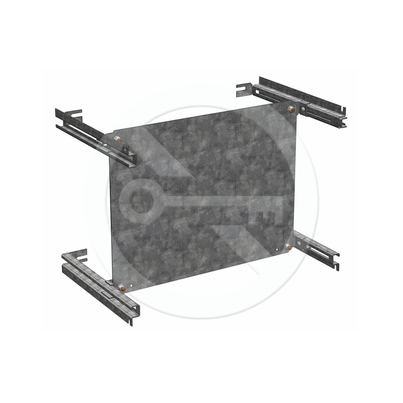 SOLARIX - Rozvádzač nástenný vonkajší LC-20 9U 600x400 presklené dvere 2x1bodový zámok LC-20-9U-64-11-G