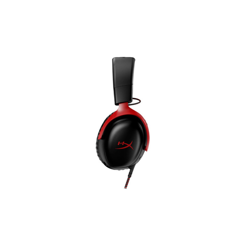 HyperX Cloud III/ANC/Jack/Čierna-červená