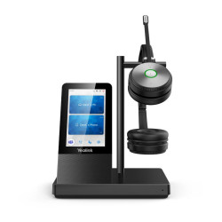 Yealink WH66 Dual DECT základňa s dotykovým LCD a náhlavnou súpravou na obe uši