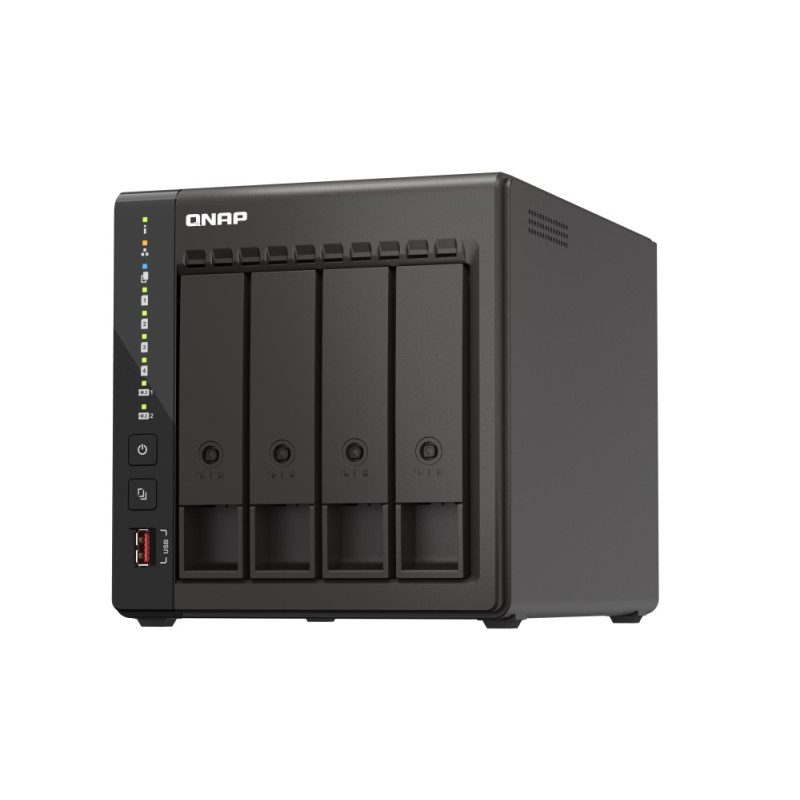 QNAP NVR QVP-41C (4core 2,6 GHz, 8GB RAM, 4xSATA, 2x2,5GbE, 2xM.2 slot, 2xHDMI, kamery: 8 (max 24)