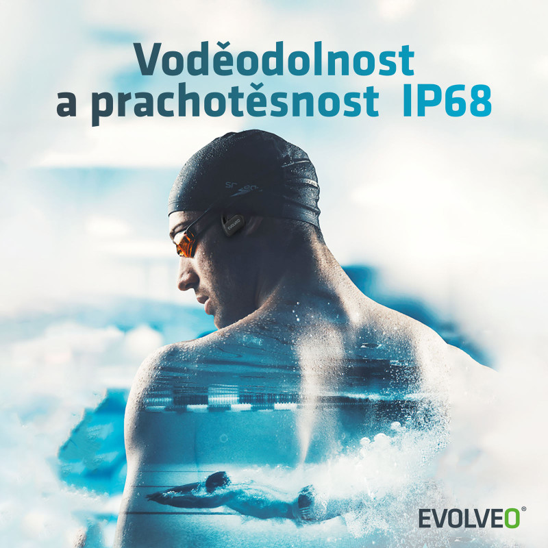 EVOLVEO BonePro, bezdrôt slúchadlá na lícnu kosť