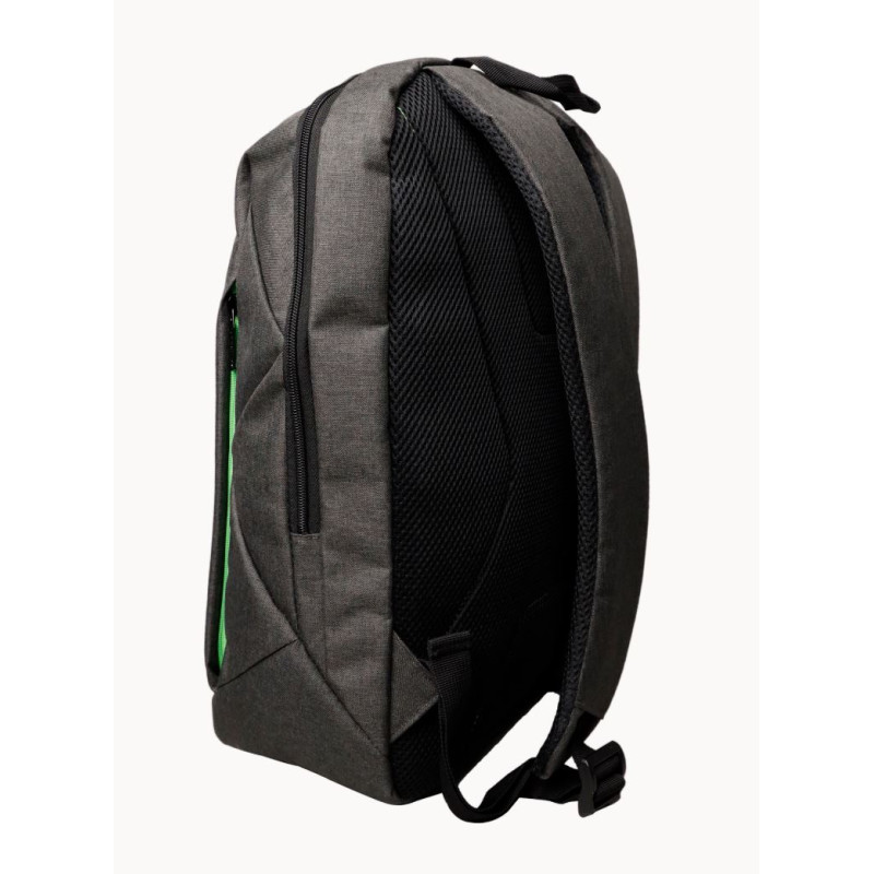 Acer urban backpack, grey & green, 15.6''