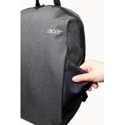 Acer urban backpack, grey & green, 15.6''