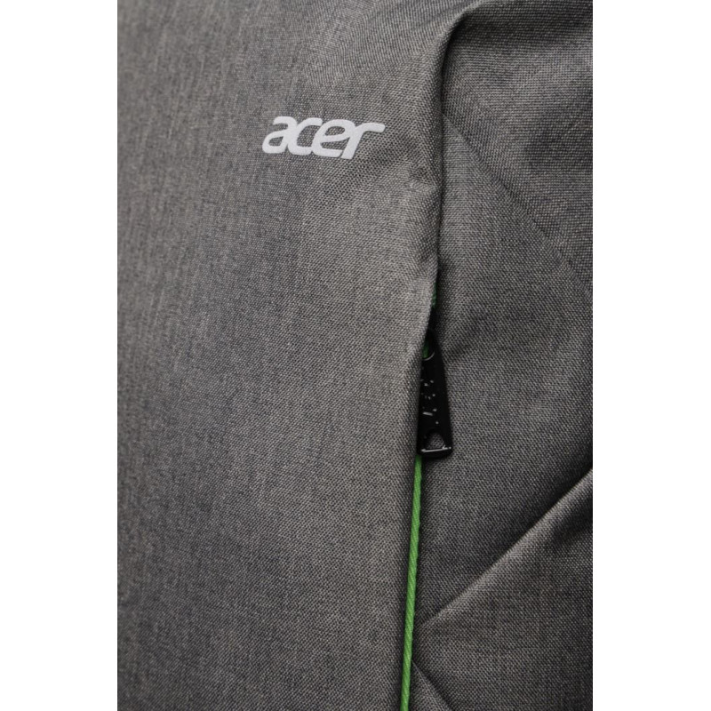 Acer urban backpack, grey & green, 15.6''
