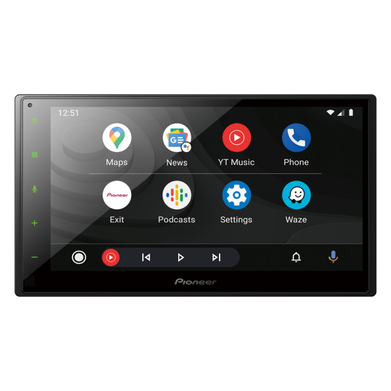 Pioneer SPH-DA160DAB autorádio 2DIN, 6,8'' LCD, DAB+, CarPlay, Android Auto, Bluetooth