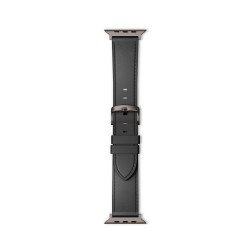 Epico Watch Strap Leather 38/40/41/42 - čierna