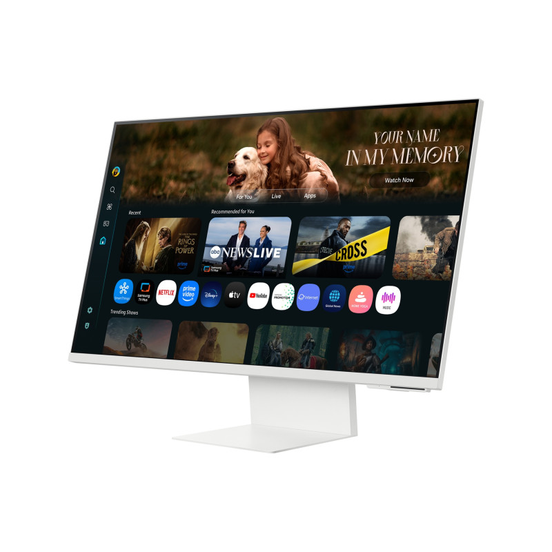 Samsung Smart Monitor/M80F/32''/VA/4K UHD/60Hz/4ms/Biela/2R