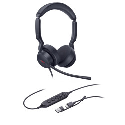 Yealink UH44 Dual UC USB-C/A, náhlavná súprava