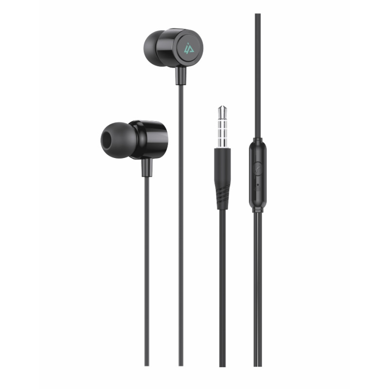 DRÔTOVÉ SLÚCHADLÁ 3,5MM JACK ČIERNA