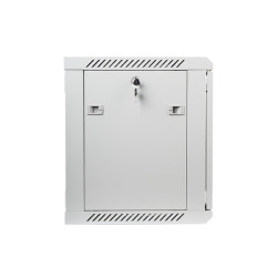 LANBERG - Nástenný rack 19'' 9U 600X450mm šedý flat pack