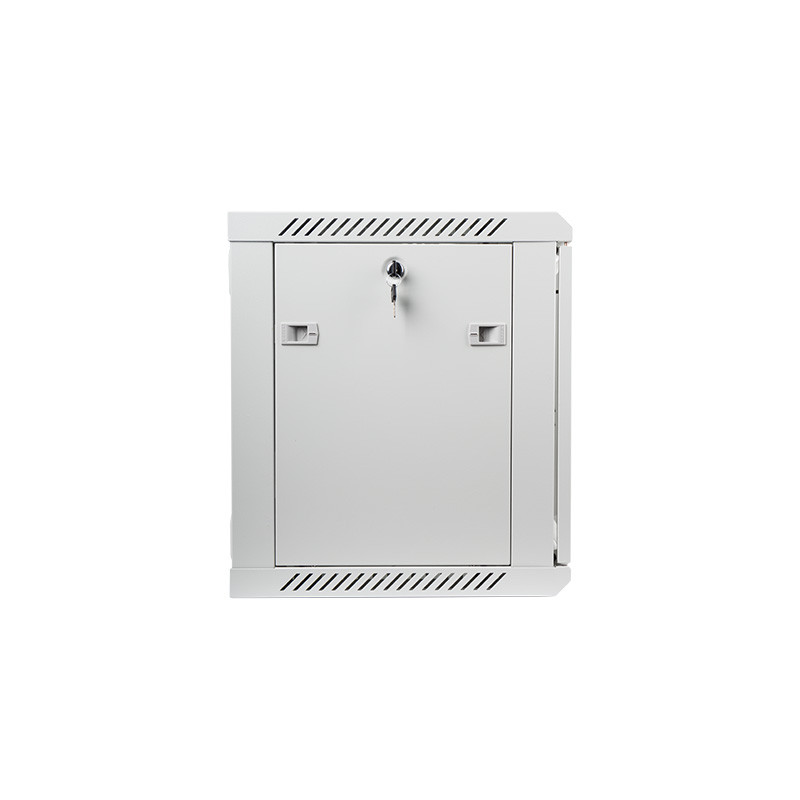 LANBERG - Nástenný rack 19'' 9U 600X450mm šedý flat pack