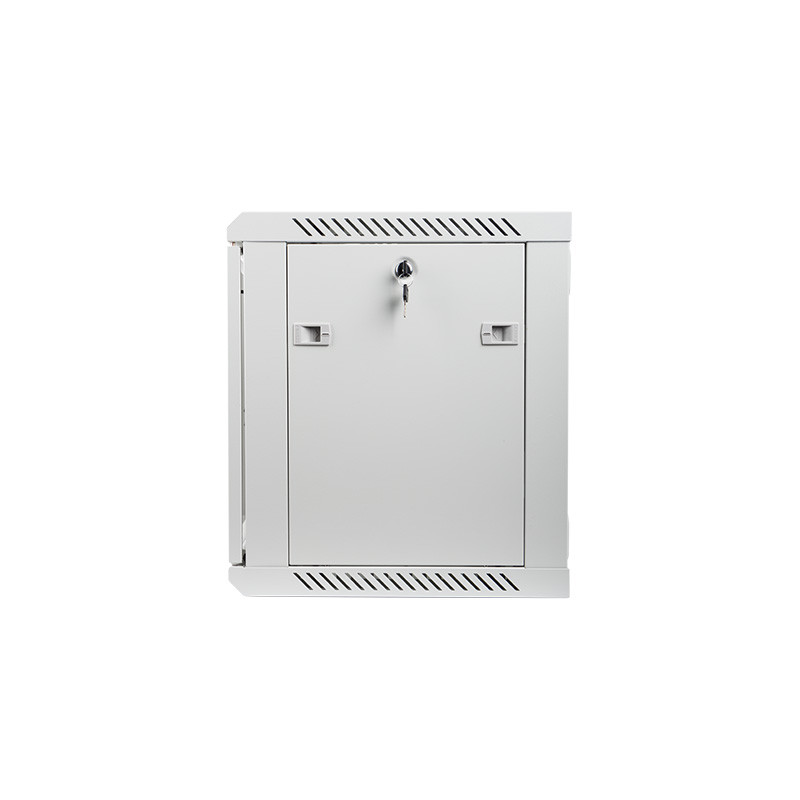 LANBERG - Nástenný rack 19'' 9U 600X450mm šedý flat pack