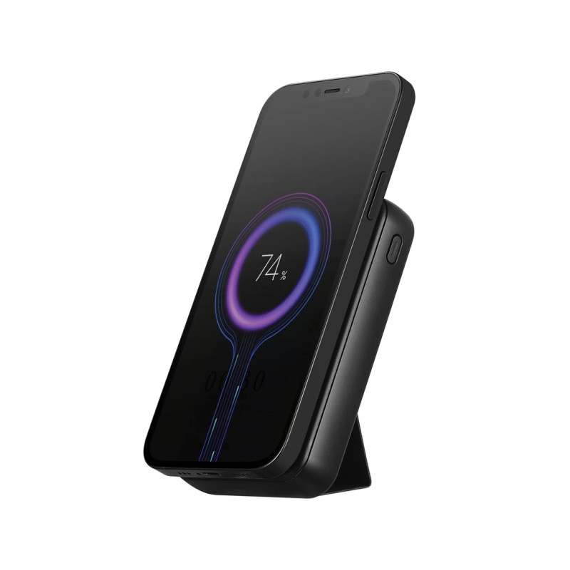 NONAME - Sandberg Mag Wireless Powerbank 10000 mAh ALU, čierna
