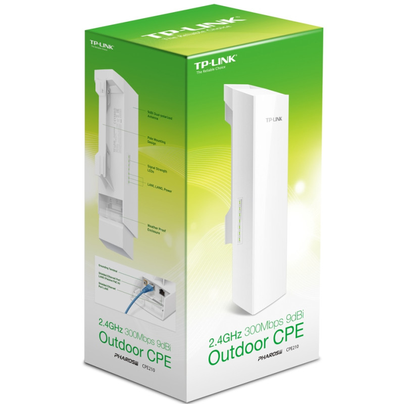 TP-Link CPE210 Outdoor 2,4GHz 300Mbps