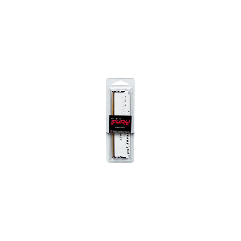 Kingston FURY Beast White/DDR5/32GB/5600MHz/CL40/1x32GB/White