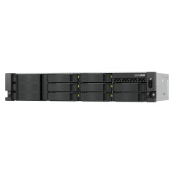 QNAP TS-h1073BXeU-RP-8G (Ryzén V1780B, ZFS, 8GB RAM, 8x SATA + 2x E1.S, 2x 2,5GbE, 2x 10GbE)