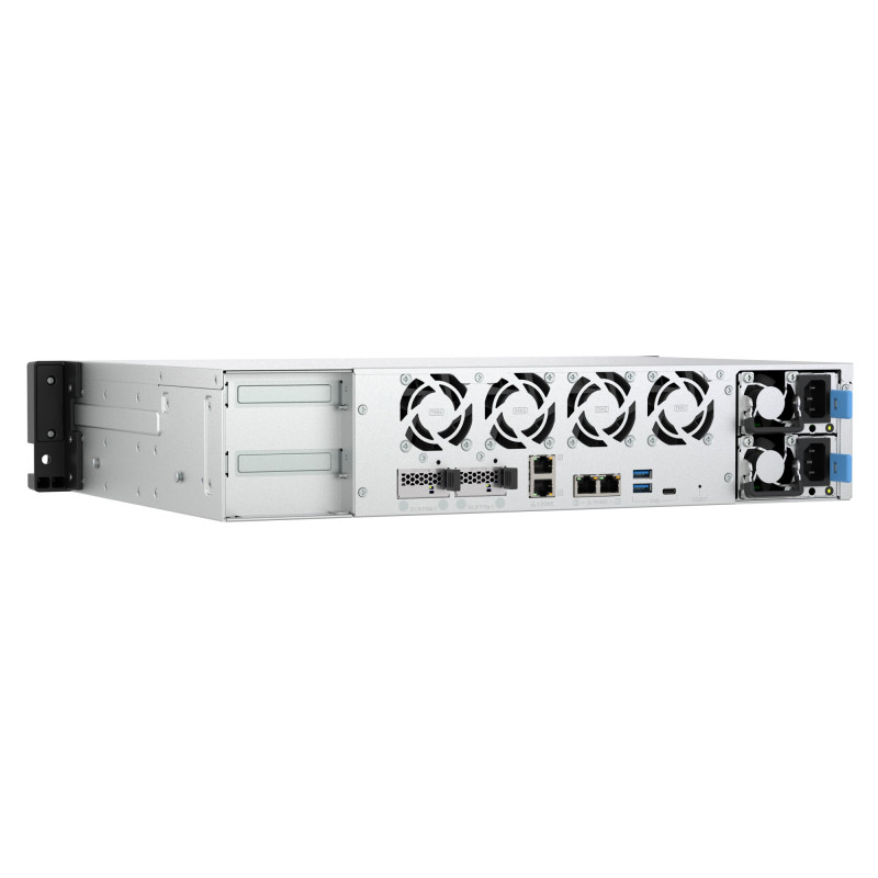QNAP TS-h1073BXeU-RP-8G (Ryzén V1780B, ZFS, 8GB RAM, 8x SATA + 2x E1.S, 2x 2,5GbE, 2x 10GbE)