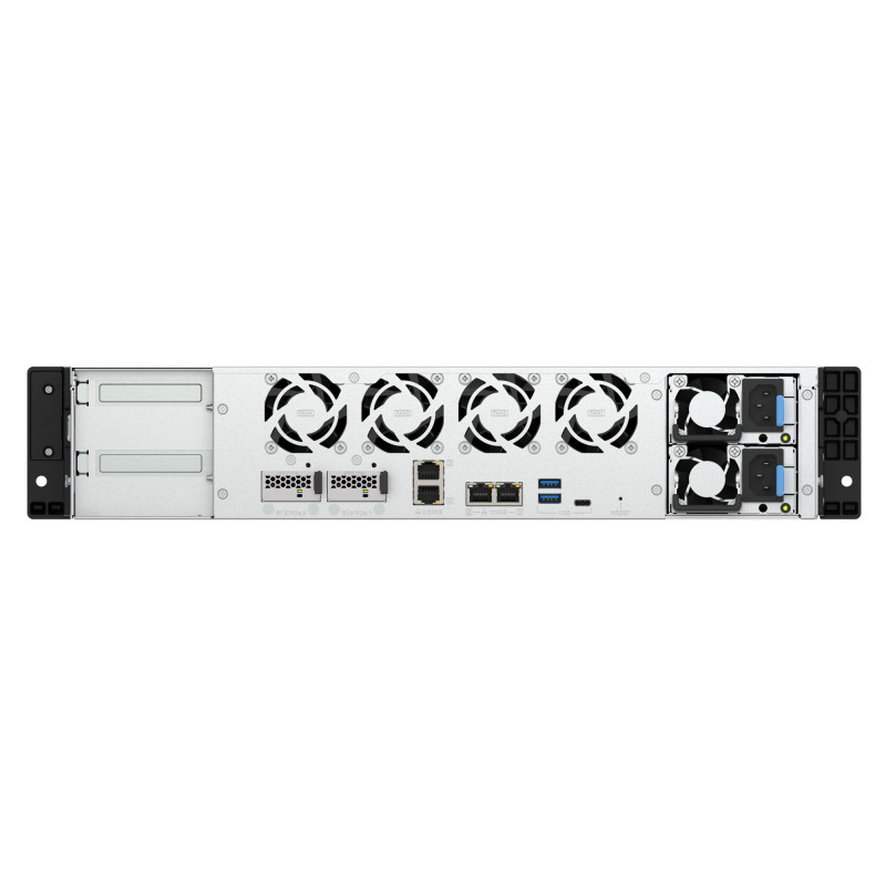 QNAP TS-h1073BXeU-RP-8G (Ryzén V1780B, ZFS, 8GB RAM, 8x SATA + 2x E1.S, 2x 2,5GbE, 2x 10GbE)