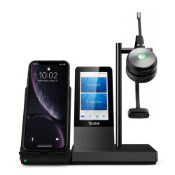 Yealink WH66 Mono DECT základňa s dotykovým LCD a náhlavnou súpravou na jedno ucho