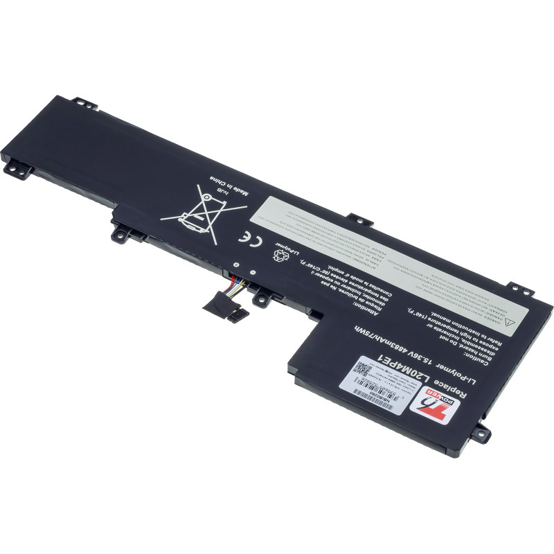 Batéria T6 Power pre Lenovo Yoga Slim 7 Pro 16ACH6, IdeaPad 5 Pro-16ACH6, 4883mAh, 75Wh, 4cell