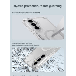Nillkin Nature TPU PRE Magnetic Kryt pre Samsung Galaxy A57 Transparent