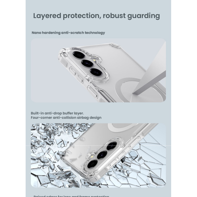 Nillkin Nature TPU PRE Magnetic Kryt pre Samsung Galaxy A57 Transparent