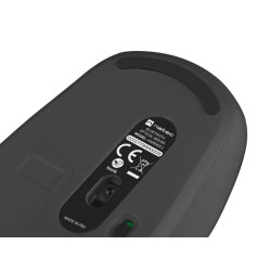 Natec optická myš HARRIER 2/1600 DPI/Kancelárska/Optická/1 600 DPI/Bezdrôtová Bluetooth/Čierna