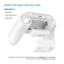 Dobíjacia stanica FIXED pre ovládače Xbox biela