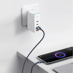 NONAME - Baseus CAJY000401 Crystal Shine Series Dátový Kabel USB - USB-C 100W 1,2m Black