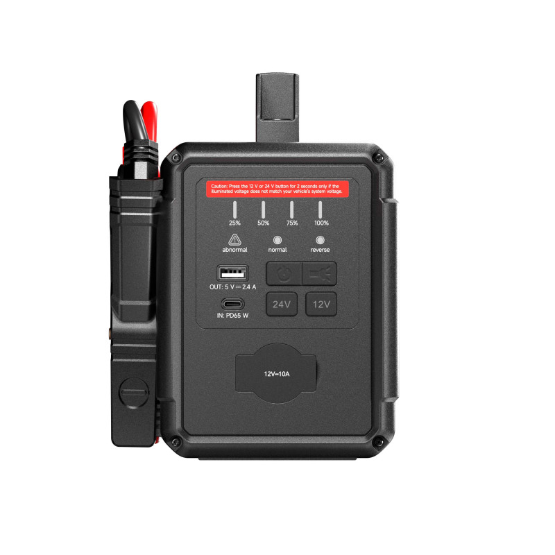 VIKING - TOPDON Car Jump Starter V4000 HD/3000A (24V)/4000A (12V)/24000mAh/16l benzín/16l diesel/LED svetlo |