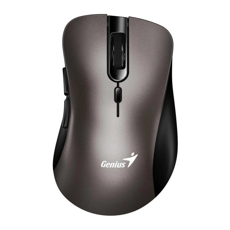 Genius Ergo 8100S/Ergonomická/Optická/Pre pravákov/1 600 DPI/Bezdrôtová USB/Champagne Titanium
