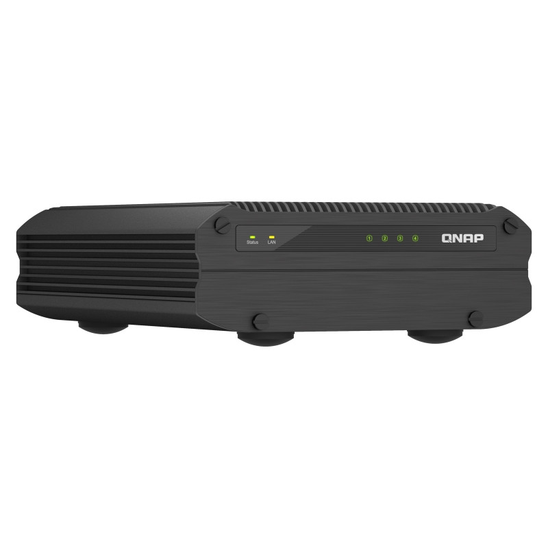 QNAP TS-i410X-8G (priemyselný NAS, 4core 3,0 GHz, 8GB RAM, 4x2,5'' SATA, 2x10GbE, 4xUSB 3.2, 1x HDMI)