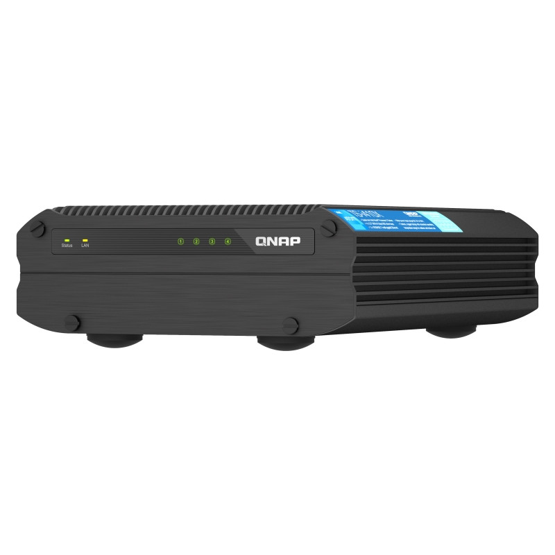 QNAP TS-i410X-8G (priemyselný NAS, 4core 3,0 GHz, 8GB RAM, 4x2,5'' SATA, 2x10GbE, 4xUSB 3.2, 1x HDMI)