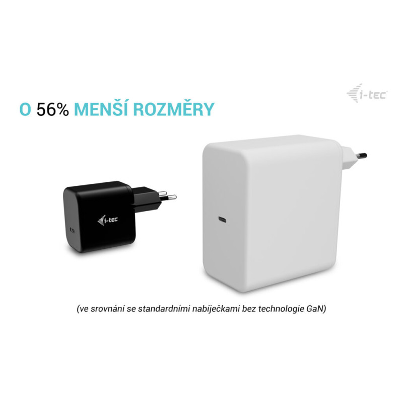 i-tec 65W USB-C Power Delivery GaN Charger