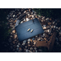 Tactical Book Tri Fold Puzdro pre iPad 11 2025/10.9 2022 Black