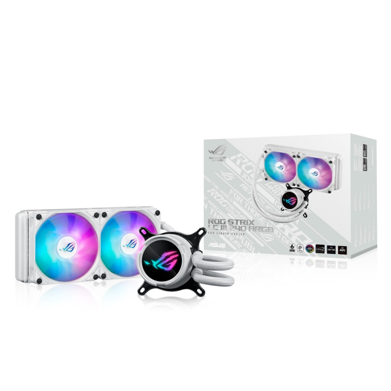 ASUS - ROG STRIX LC III 240 ARGB WHT