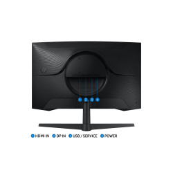Samsung Odyssey G5/LS27CG554EUXEN/27''/VA/QHD/165Hz/1ms/Black/2R