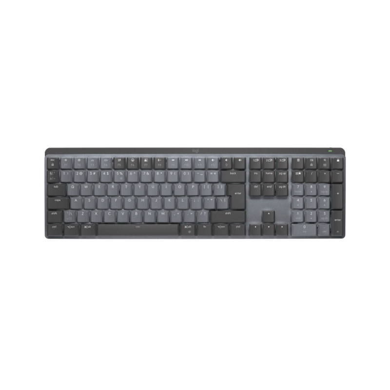 Logitech MX Mechanical/Bezdrôtová Bluetooth/US layout/Čierna