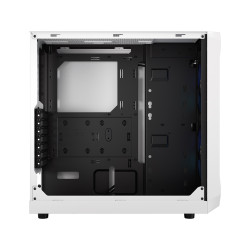 Fractal Design Focus 2 RGB White TG Clear Tint/Midi Tower/Transpar./Black and White