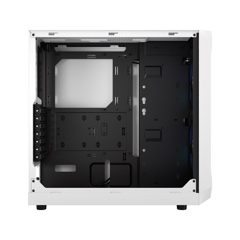 Fractal Design Focus 2 RGB White TG Clear Tint/Midi Tower/Transpar./Black and White