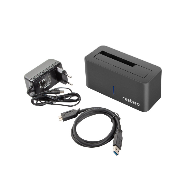 Dokovacia stanica pre HDD 2,5''/3,5'' USB 3.0 Natec Kangaroo, vrátane napájacieho adaptéra
