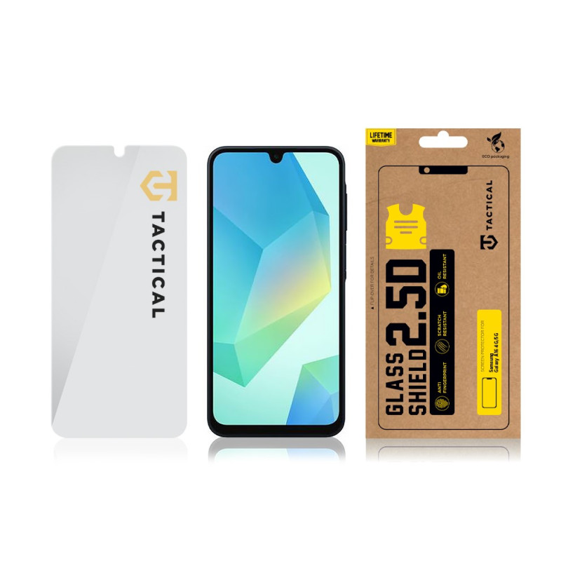 Tactical Glass Shield 2.5D sklo pre Samsung Galaxy A16 4G/5G, A26 5G Clear