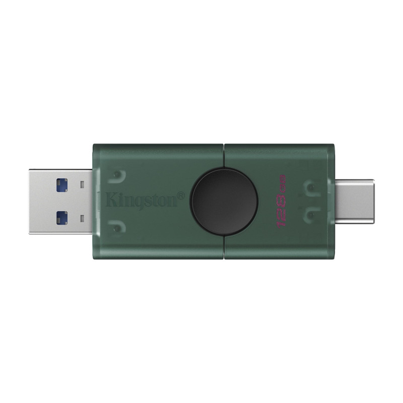 KINGSTON - DataTraveler Duo G2/128GB/USB 3.2/USB-A + USB-C/Zelená