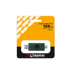 KINGSTON - DataTraveler Duo G2/128GB/USB 3.2/USB-A + USB-C/Zelená